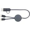 Cable 5 en 1 de plástico reciclado de 30 cm para sincronización de datos y carga rápida de 27 W Personalizado 6124427 - Imagen 37