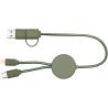 Cable 5 en 1 de plástico reciclado de 30 cm para sincronización de datos y carga rápida de 27 W Personalizado 6124427 - Imagen 47