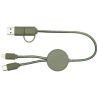 Cable 5 en 1 de plástico reciclado de 30 cm para sincronización de datos y carga rápida de 27 W Personalizado 6124427 - Imagen 48