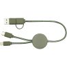 Cable 5 en 1 de plástico reciclado de 30 cm para sincronización de datos y carga rápida de 27 W Personalizado 6124427 - Imagen 49