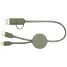 Cable 5 en 1 de plástico reciclado de 30 cm para sincronización de datos y carga rápida de 27 W Personalizado 6124427 - Imagen 50