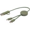 Cable 5 en 1 de plástico reciclado de 30 cm para sincronización de datos y carga rápida de 27 W Personalizado 6124427 - Imagen 51