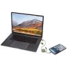 Cable 5 en 1 de plástico reciclado de 30 cm para sincronización de datos y carga rápida de 27 W Personalizado 6124427 - Imagen 56