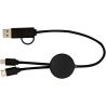 Cable 5 en 1 de plástico reciclado de 30 cm para sincronización de datos y carga rápida de 27 W Personalizado 6124427 - Imagen 59