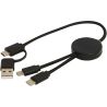 Cable 5 en 1 de plástico reciclado de 30 cm para sincronización de datos y carga rápida de 27 W Personalizado 6124427 - Imagen 65