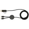 Cable 5 en 1 de plástico reciclado de 150 cm para sincronización de datos y carga rápida de 27 W Personalizado 6124428 - Imagen 24