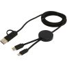 Cable 5 en 1 de plástico reciclado de 150 cm para sincronización de datos y carga rápida de 27 W Personalizado 6124428 - Imagen 27
