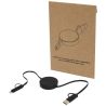 Cable retráctil 5 en 1 de plástico reciclado de 90 cm para sincronización de datos y carga rápida de 40 W Personalizada 6124430 - Imagen 22