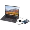 Cable retráctil 5 en 1 de plástico reciclado de 90 cm para sincronización de datos y carga rápida de 40 W Personalizada 6124430 - Imagen 32