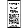 Bolso cruzado de material reciclado Aware™ de 500 g/m² Personalizado 6120745 - Imagen 16