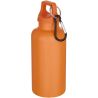 Botella de 400 ml de color liso de plástico reciclado con certificado RCS y mosquetón Personalizada 6100863 - Imagen 8