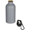 Botella de 400 ml de acero inoxidable mate con certificado RCS de una sola pared con mosquetón - Imagen 24
