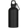 Botella de 400 ml de acero inoxidable mate con certificado RCS de una sola pared con mosquetón - Imagen 28
