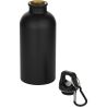 Botella de 400 ml de acero inoxidable mate con certificado RCS de una sola pared con mosquetón - Imagen 29