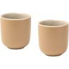 Juego de 2 tazas de espresso de cerámica acabado mate de 90 ml Personalizada 6126397 - Imagen 11