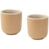 Juego de 2 tazas de espresso de cerámica acabado mate de 90 ml Personalizada 6126397 - Imagen 12