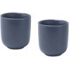 Juego de 2 tazas de espresso de cerámica acabado mate de 90 ml Personalizada 6126397 - Imagen 15