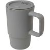 Taza de cerámica con tapa de plástico de 450 ml - Imagen 13