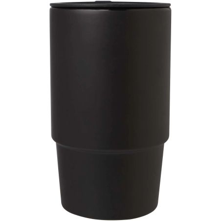 Taza Cerámica 450 ml con Tapa Personalizada | Goodie