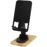 Soporte para teléfono de sobremesa plegable de plástico reciclado con detalles de bambú Personalizado 6124464 - Imagen 16