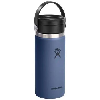 Vaso térmico de acero inoxidable Hydro Flask de boca ancha, 473 ml, con tapa Flex Sip™ Personalizado 6100988
