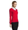 GALAXY WOMEN V-NECK SWEATER Personalizado 7S90010 - Imagen 3