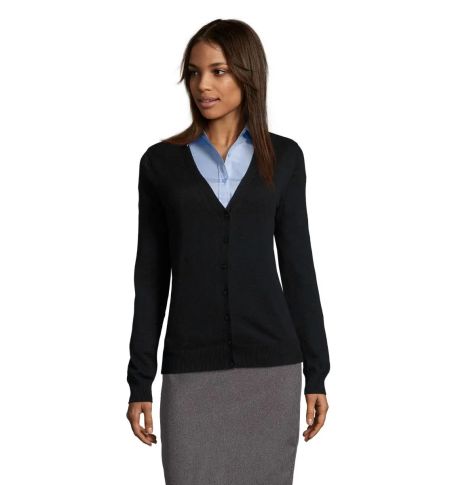 GOLDEN WOMEN V NECK CARDIGA Personalizada 7S90012
