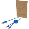 Cable 5 en 1 de aluminio y plástico reciclado de 30 cm para sincronización de datos y carga rápida de 27 W Personalizado 6124424 - Imagen 21