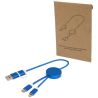 Cable 5 en 1 de aluminio y plástico reciclado de 30 cm para sincronización de datos y carga rápida de 27 W Personalizado 6124424 - Imagen 22