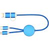 Cable 5 en 1 de aluminio y plástico reciclado de 30 cm para sincronización de datos y carga rápida de 27 W Personalizado 6124424 - Imagen 23