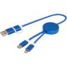 Cable 5 en 1 de aluminio y plástico reciclado de 30 cm para sincronización de datos y carga rápida de 27 W Personalizado 6124424 - Imagen 27