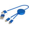 Cable 5 en 1 de aluminio y plástico reciclado de 30 cm para sincronización de datos y carga rápida de 27 W Personalizado 6124424 - Imagen 29
