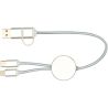 Cable 5 en 1 de aluminio y plástico reciclado de 30 cm para sincronización de datos y carga rápida de 27 W Personalizado 6124424 - Imagen 35