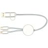 Cable 5 en 1 de aluminio y plástico reciclado de 30 cm para sincronización de datos y carga rápida de 27 W Personalizado 6124424 - Imagen 36