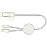 Cable 5 en 1 de aluminio y plástico reciclado de 30 cm para sincronización de datos y carga rápida de 27 W Personalizado 6124424 - Imagen 38