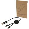 Cable 5 en 1 de aluminio y plástico reciclado de 30 cm para sincronización de datos y carga rápida de 27 W Personalizado 6124424 - Imagen 45