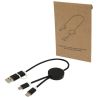 Cable 5 en 1 de aluminio y plástico reciclado de 30 cm para sincronización de datos y carga rápida de 27 W Personalizado 6124424 - Imagen 46