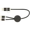 Cable 5 en 1 de aluminio y plástico reciclado de 30 cm para sincronización de datos y carga rápida de 27 W Personalizado 6124424 - Imagen 48