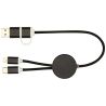 Cable 5 en 1 de aluminio y plástico reciclado de 30 cm para sincronización de datos y carga rápida de 27 W Personalizado 6124424 - Imagen 50
