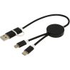 Cable 5 en 1 de aluminio y plástico reciclado de 30 cm para sincronización de datos y carga rápida de 27 W Personalizado 6124424 - Imagen 51