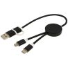 Cable 5 en 1 de aluminio y plástico reciclado de 30 cm para sincronización de datos y carga rápida de 27 W Personalizado 6124424 - Imagen 52