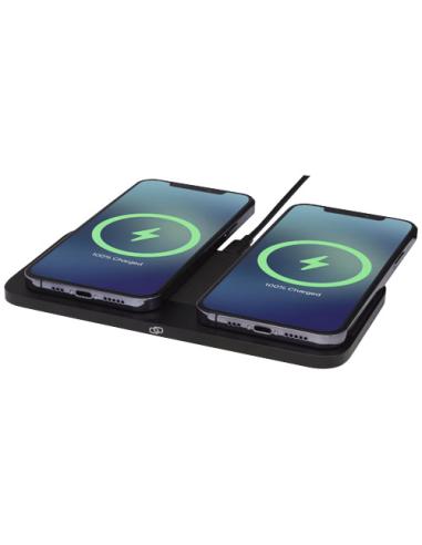 Hybrid 15W premium dual wireless charging pad
