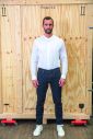 BART MEN MAO COLLAR SHIRT Personalizado 7N03792 - Imagen 13