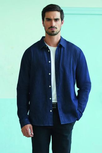 BENNETT MEN DENIM SHIRT Personalizado 7N04796