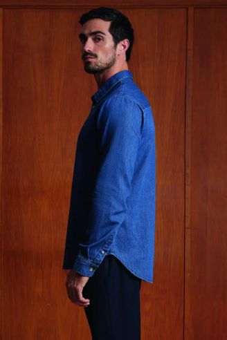 BENNETT MEN DENIM SHIRT Personalizado 7N04796