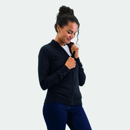 GORDON WOMEN ZIP CARDIGAN Personalizado 7S00550