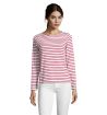 MARINE WOMEN STRIPE T-SHIRT Personalizado 7S01403 - Imagen 4