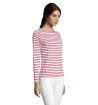 MARINE WOMEN STRIPE T-SHIRT Personalizado 7S01403 - Imagen 5