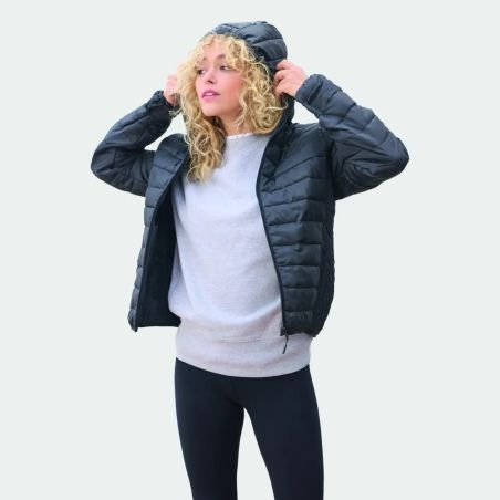 STREAM HOODED WOMEN PARKA Personalizada 7S04445
