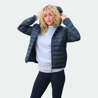 STREAM HOODED WOMEN PARKA Personalizada 7S04445